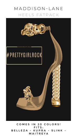 #PGR Maddison-Lane Heels Fatpack DEMO