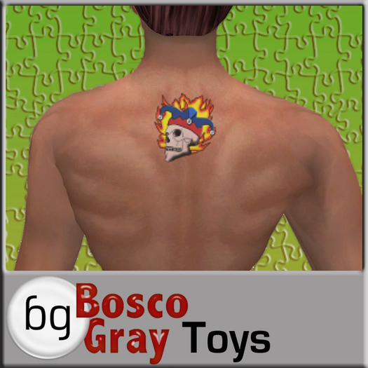 Jester Skull Tattoo Kit