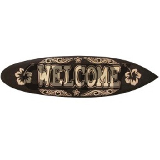 SURFBOARD WELCOME SIGN great gift