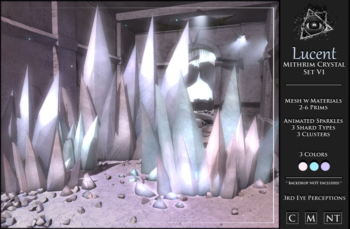 Lucent Mithrim Crystals Set V1