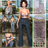 .: AlmaMiranda :. Plaid Top & Jeans