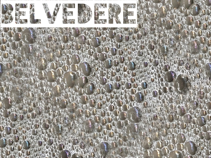 Belvedere - Bubbles Texture