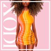 XODI - Amber Dress - "ST. TROPEZ"