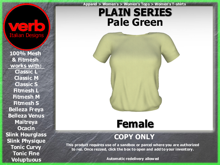 Plain Series - Pale Green