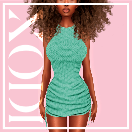 XODI - Amber Dress - "MINT DIAMOND"