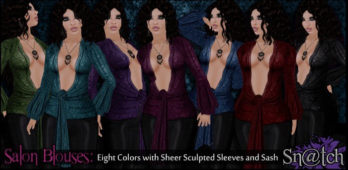 :::Sn@tch Salon Blouse:::