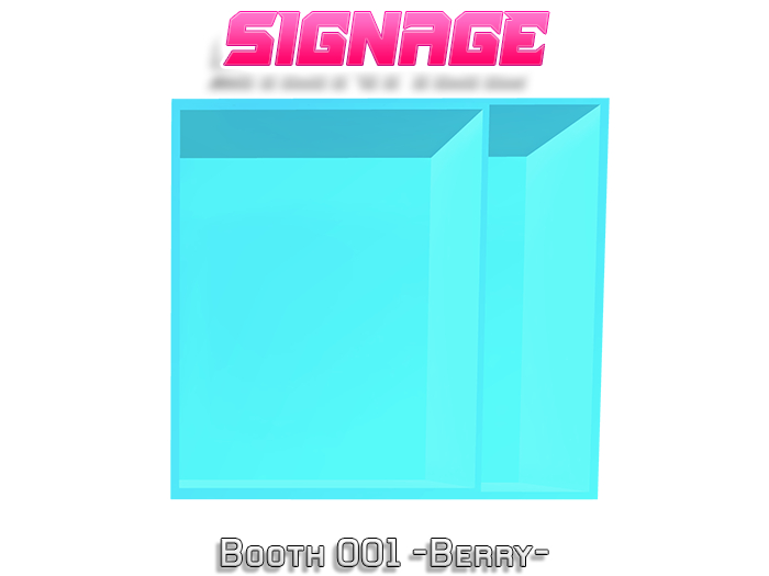 Signage Booth 001-Berry