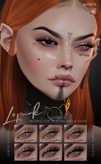 [ LEPUNK ] Lashes II +LEL Evo&EvoX+ [addme]