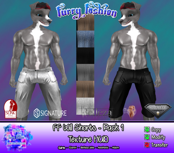 ~FF~ Will Shorts Pack1