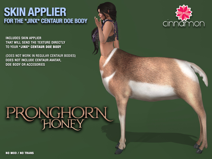 *CINNAMON* Jinx Centaur - Pronghorn Honey