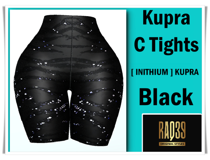 [R39] Kupra C Tights BLACK