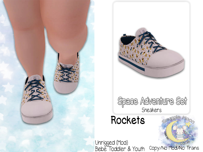 {SMK} Space Adventure Sneakers | Rockets 