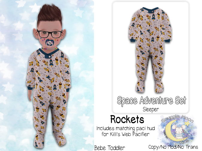 {SMK} Space Adventure Sleeper | Rockets 
