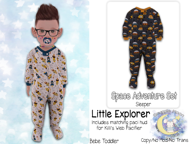 {SMK} Space Adventure Sleeper | Little Explorer