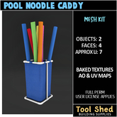 Tool Shed - Pool Noodle Caddy Mesh Kit