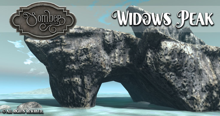 Mesh Widow's Peak - Gray Sim Building Cliff 