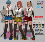 Punk Schoolgirl Uniform - BOX