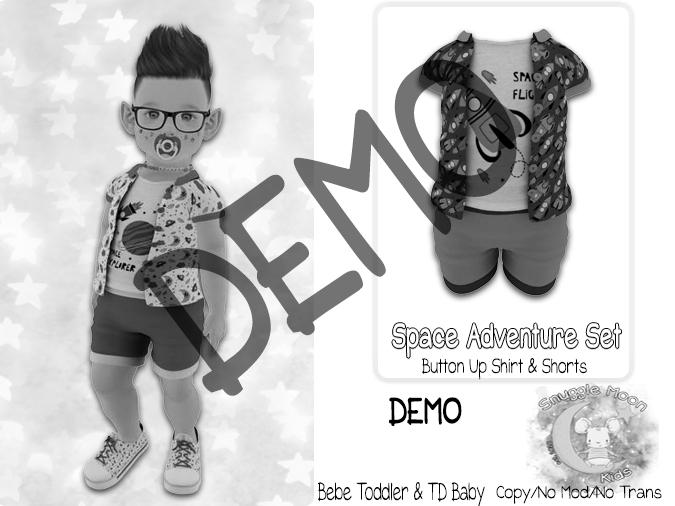 {SMK} Space Adventure Button Ups | DEMO