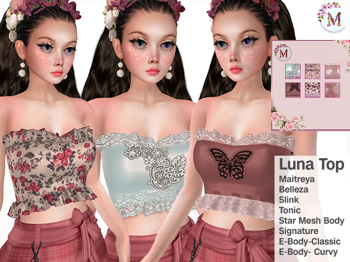 Melis-Luna Top PACK
