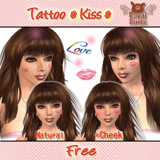^@RD@^ tattoo face *Kiss*