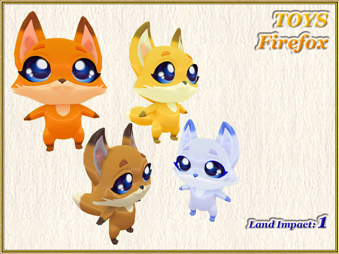 TOYS - Firefox (1 LI) (Full perm)