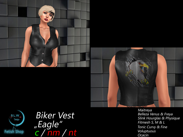 SLW Design - Biker Vest Eagle