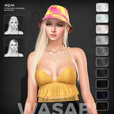 Wasabi // Aqua Hair - B&W