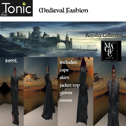 Tonic Fine Medieval collection-Box