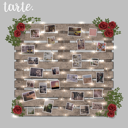 tarte. photo display pallet (grey)
