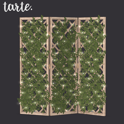 tarte. trellis room divider (natural)