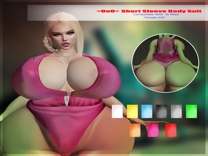 <OoO> Short Sleeve Body Suit Rhea DEMO BAG