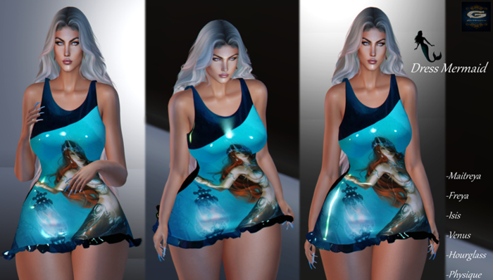 ::G.B-Dress Mermaid::