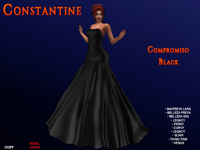 [JC CONSTANTINE] Compromiso Black - 75% Off 