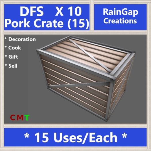 DFS PORK CRATE (15) X 10