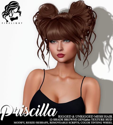 !!Firelight!! Priscilla Gen2Plus Browns