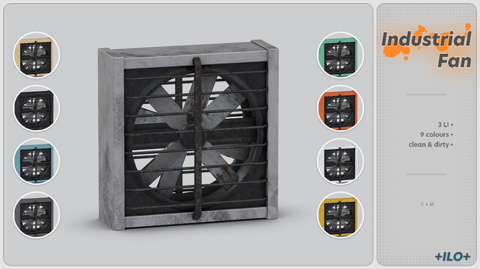+ILO+ Industrial Fan