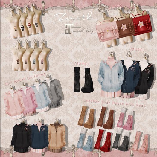 =Zenith=Mobile neck case (Black)