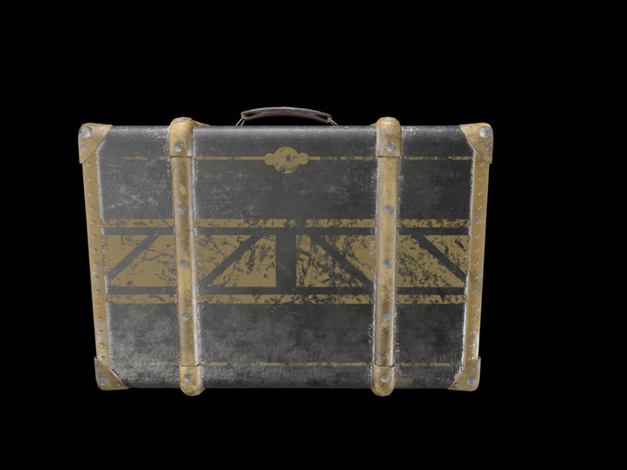 Full Perm Props "Art deco suitcase"