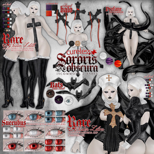 CURELESS[+] Sororis Obscura / Sister Lilith / RARE
