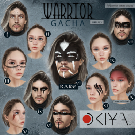  - UOKIYA. Warrior gacha (5) - male