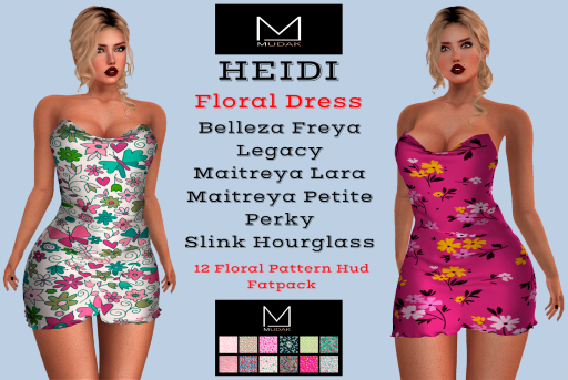 MUDAK - HEIDI DRESS FATPACK