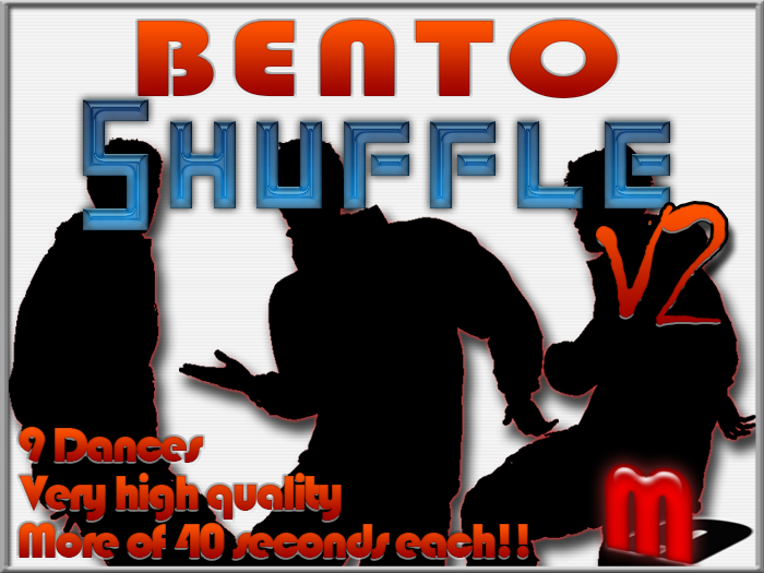 MocapAnimations Shuffle v2 BENTO Dances Pack!