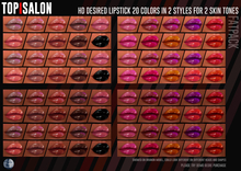 TOP1SALON - HD DESIRED LIPSTICK (Genus) FATPACK