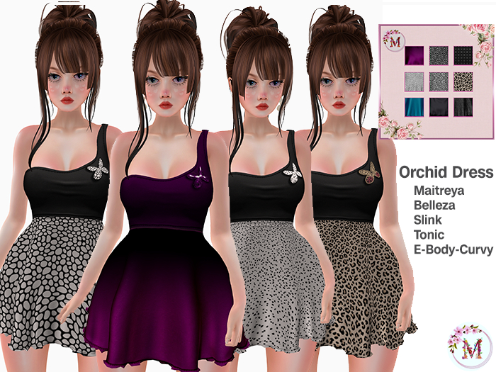 Melis-Orchid Dress PACK DEMO