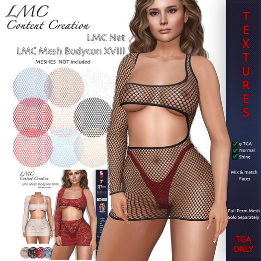 LMC TGA - Net - Textures for the LMC Bodycon XVIII -
