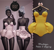 DEAD DOLL - Elsa Bodysuit - Yellow
