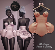 DEAD DOLL - Elsa Bodysuit - Salmon