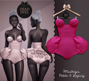 DEAD DOLL - Elsa Bodysuit - Fuchsia