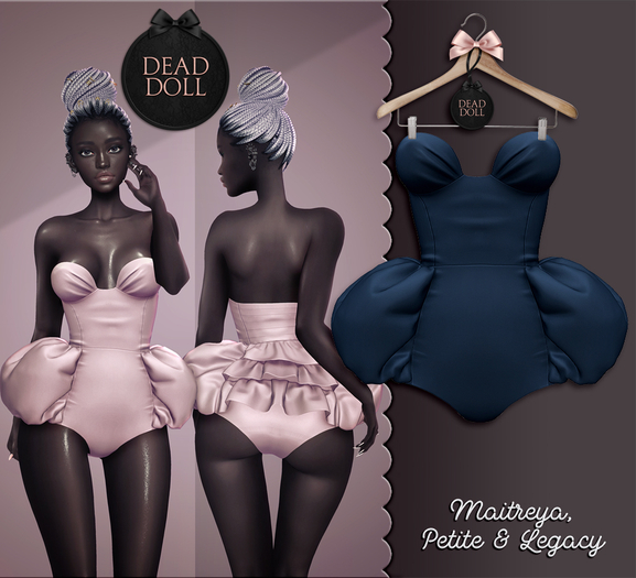 DEAD DOLL - Elsa Bodysuit - Blue