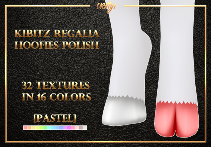 {K} Kibitz Hoofies Polish [Pastel]